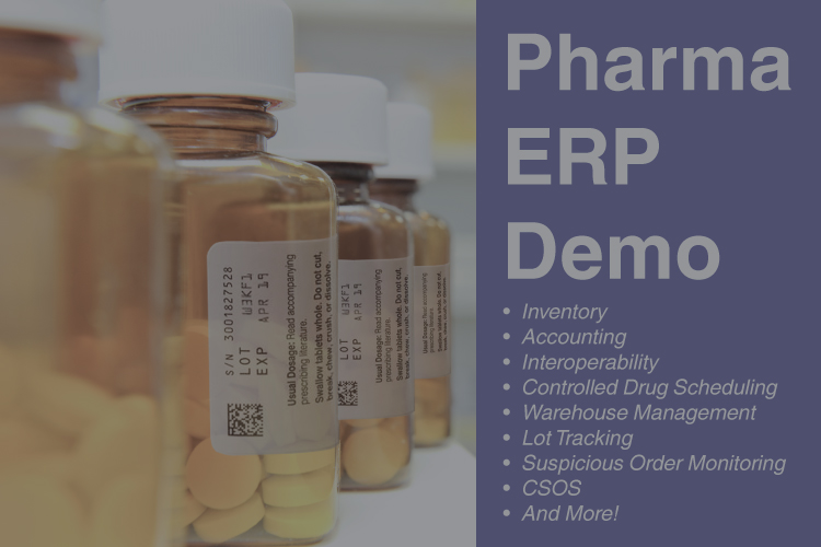 Pharma Demo in Blue Link ERP